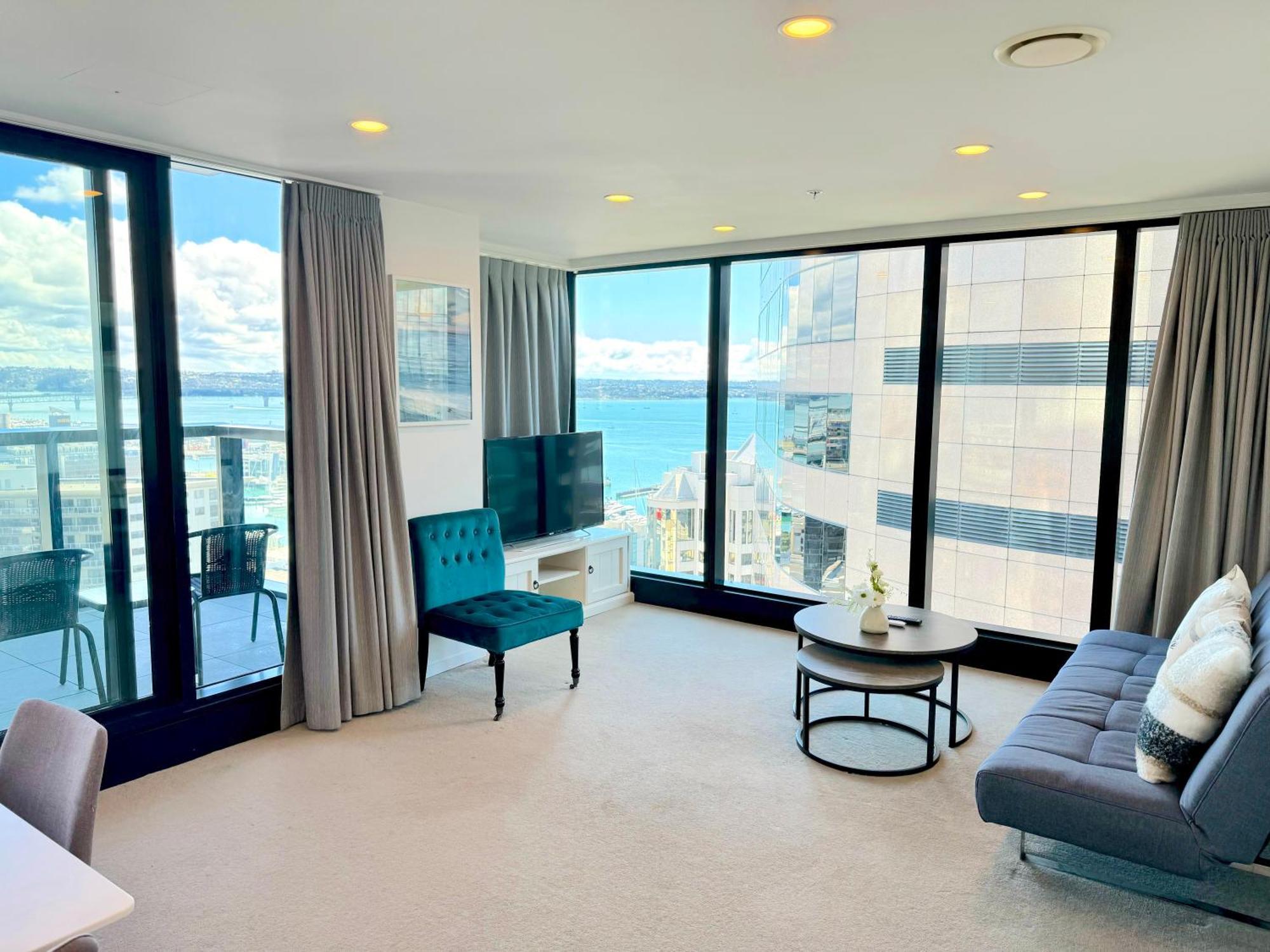 Magnificent Skytower, Sea, Habour View In Cbd Διαμέρισμα Όκλαντ Εξωτερικό φωτογραφία