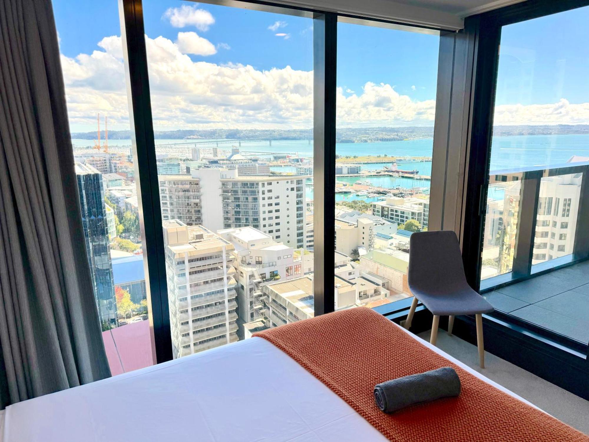 Magnificent Skytower, Sea, Habour View In Cbd Διαμέρισμα Όκλαντ Εξωτερικό φωτογραφία